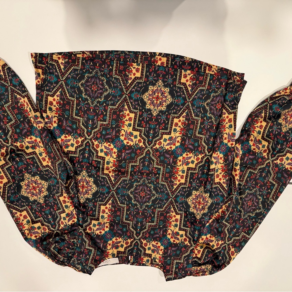 Loft Geometric Pattern Top - Picture 4 of 5